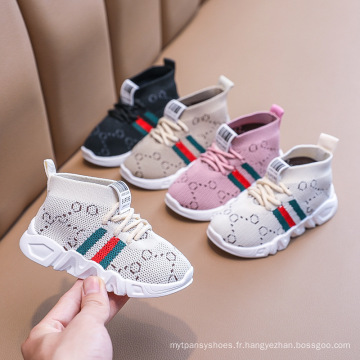 Nouveau-né avant Walker Toddler Crochet NOUVEAU SWEAT-BNAN BÉBÉ BÉBÉ DESIGNEURS GILL BOY SOCK chaussures bébé chaussures décontractées